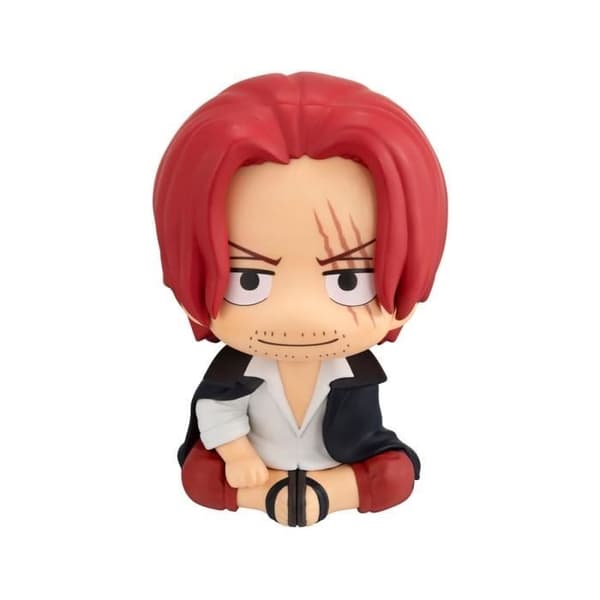 Megahouse - One Piece - Statuett Look Up Shanks 11 cm (med present)