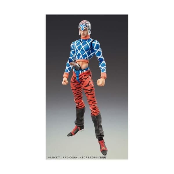 Medicos Entertainment - JoJo's Bizarre Adventure Del 5 - Statuett Staty Chozokado Guido Mista & S P (återutgivning) 15 cm