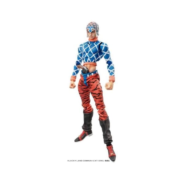 Medicos Entertainment - JoJo's Bizarre Adventure Del 5 - Statuett Staty Chozokado Guido Mista &amp; S P (återutgivning) 15 cm