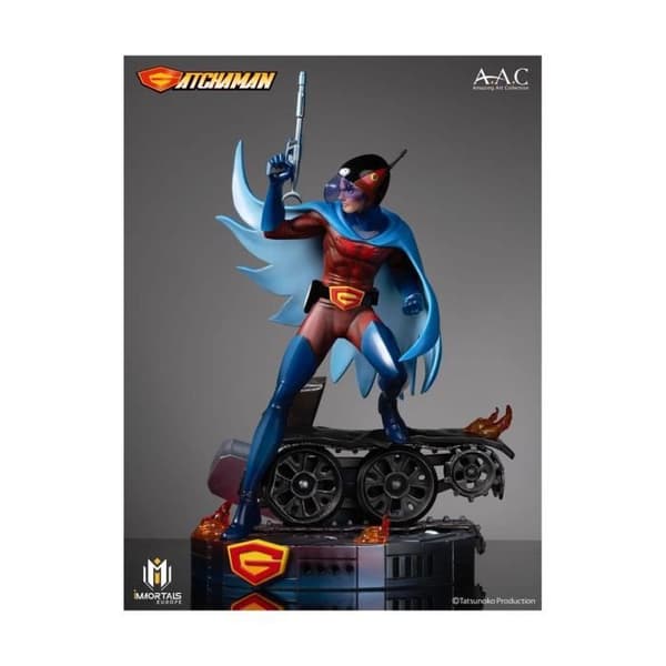 Immortals Collectibles - Gatchaman - Statuett Fantastisk Konstkollektion Joe the Condor, Expert på Skytte 34 cm
