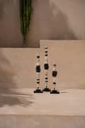 Miniatyrbillede 3 af 8: Penge Skallen på Stativ - Sort Hvid - M