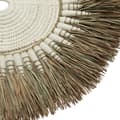 Miniatyrbillede 5 af 5: Raffia Macramé Vægdeko - Hvid Natur