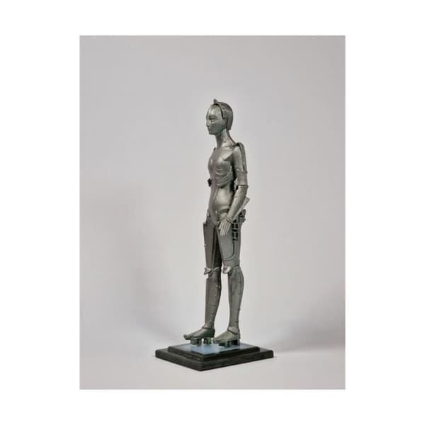 Statuett - INGEN NAMN - Maschinenmensch C.F.M. - 19 cm - Plast - Harpiks - Samtida Design