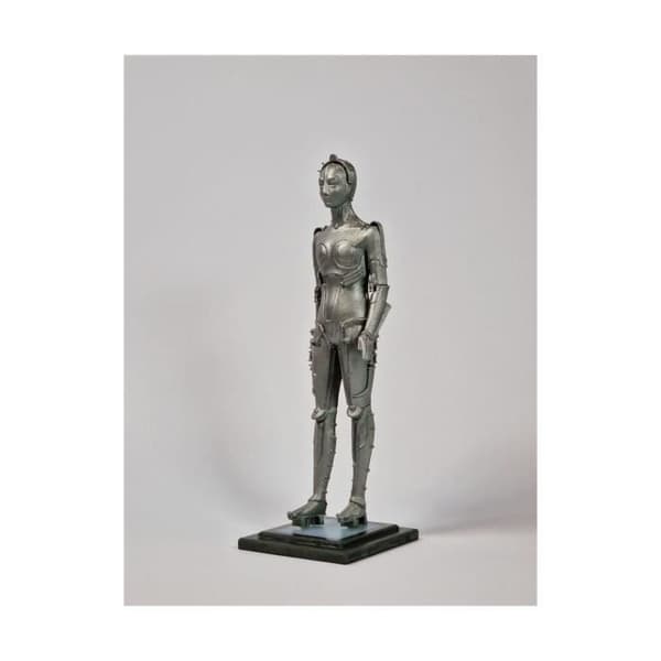 Statuett - INGEN NAMN - Maschinenmensch C.F.M. - 19 cm - Plast - Harpiks - Samtida Design