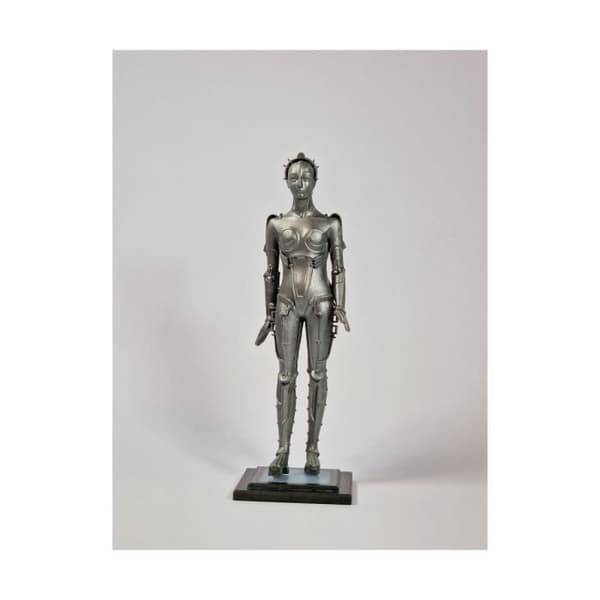 Statuett - INGEN NAMN - Maschinenmensch C.F.M. - 19 cm - Plast - Harpiks - Samtida Design