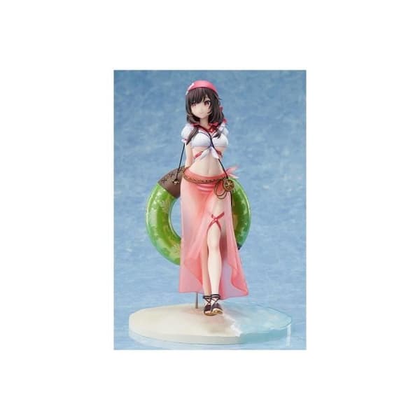 Kadokawa - Kono Subarashii Sekai ni Shukufuku wo! - Statuett 1/7 Yunyun Lätt Novell Cosplay På Stranden Ver. 25 cm