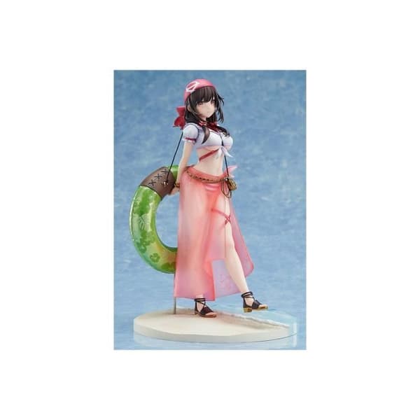 Kadokawa - Kono Subarashii Sekai ni Shukufuku wo! - Statuett 1/7 Yunyun Lätt Novell Cosplay På Stranden Ver. 25 cm