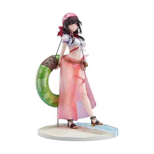 Kadokawa - Kono Subarashii Sekai ni Shukufuku wo! - Statuett 1/7 Yunyun Lätt Novell Cosplay På Stranden Ver. 25 cm