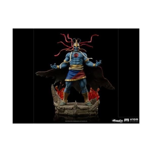 Statuett - IRON STUDIOS - CosmoKatter - Mumm-Ra - 28 cm - Plast/Risina - Brun