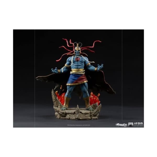 Statuett - IRON STUDIOS - CosmoKatter - Mumm-Ra - 28 cm - Plast/Risina - Brun