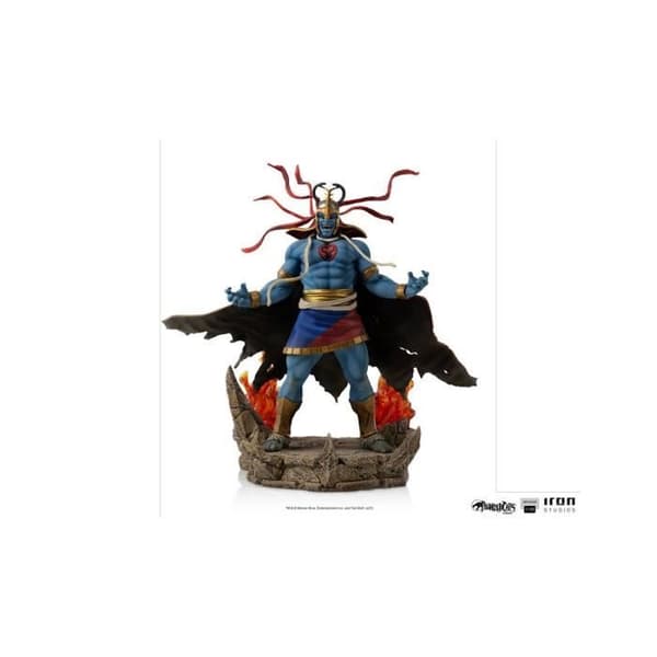 Statuett - IRON STUDIOS - CosmoKatter - Mumm-Ra - 28 cm - Plast/Risina - Brun
