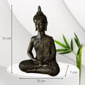 Miniatyrbild 4 av 5: Statuett - Thailändsk Buddha - H 21 cm