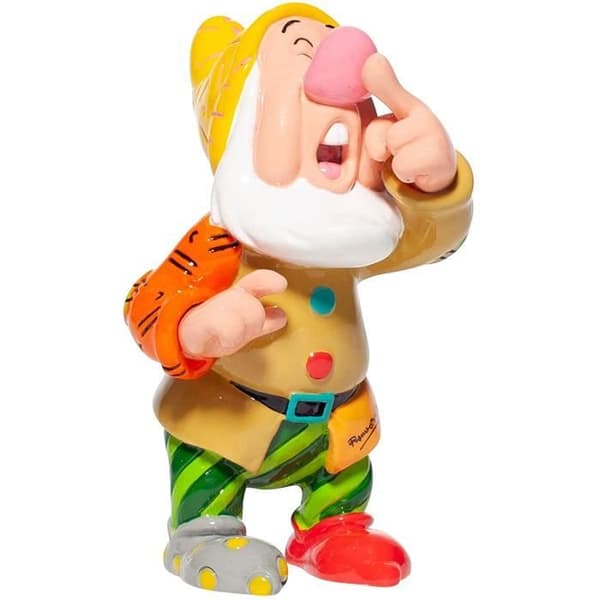 Figurin - Disney - Snövit - Flerfärgad - One Size - Handmålad harts