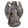 Miniatyrbild 4 av 4: Design toscano - JE11211701 - Silas the Sentinel Gargoyle gotisk dekorativ staty, 61 cm, polyresin, grå sten