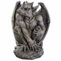 Miniatyrbild 1 av 4: Design toscano - JE11211701 - Silas the Sentinel Gargoyle gotisk dekorativ staty, 61 cm, polyresin, grå sten