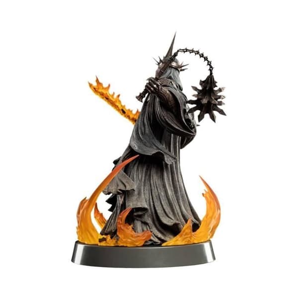 Statyett - WETA COLLECTIBLES - Häxkonungen av Angmar - 31 cm - Svart - Plast - Resin