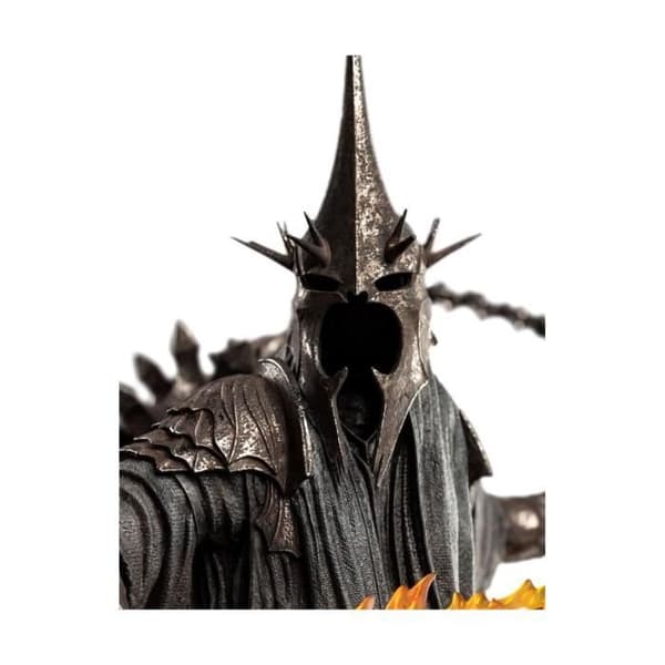 Statyett - WETA COLLECTIBLES - Häxkonungen av Angmar - 31 cm - Svart - Plast - Resin