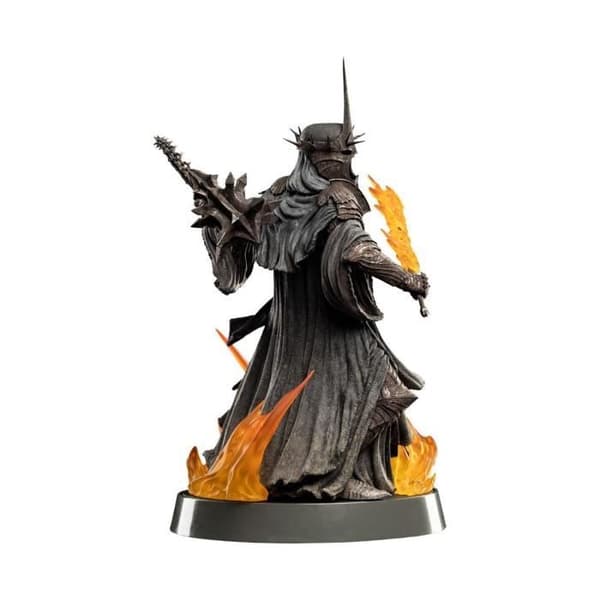 Statyett - WETA COLLECTIBLES - Häxkonungen av Angmar - 31 cm - Svart - Plast - Resin