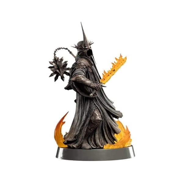 Statyett - WETA COLLECTIBLES - Häxkonungen av Angmar - 31 cm - Svart - Plast - Resin
