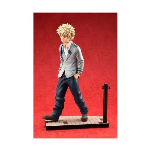 Bellfine - My Hero Academia - Statyett 1/8 Katsuki Bakugo Uniform Ver. 23 cm