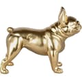 Miniatyrbild 3 av 4: Skulptur Pop Art i metall-effekt i resin H40 x B25 x D50 cm - World Art Fransk bulldog - färg: Guld