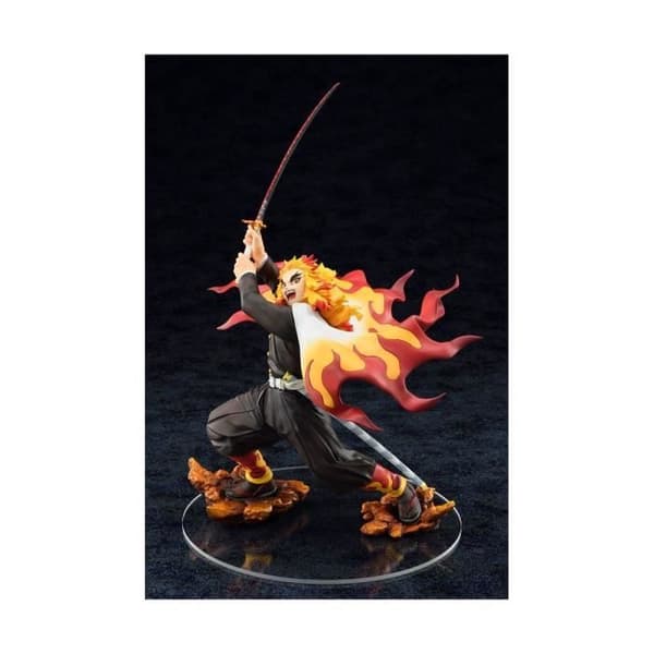 Bellfine - Demon Slayer: Kimetsu no Yaiba - Statyett 1/8 Kyojuro Rengoku 33 cm