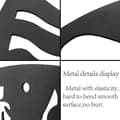 Pikkukuva 2 / 7: Bomclap Metal Wall Art – kiitollisena siunattuna! Riippuvat laatat, kiitollinen seinäveistos, sisä- ja ulkokoristelu. Lahjasalonki, Puutarha, Toimisto