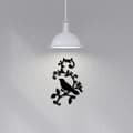 Miniatyrbillede 7 af 7: Bomclap Bird Metal Wall Decor – Fugle på gren! Jernskilte, hængende ornamentskulptur med blade. Balkon, Have, Hjem, Salon. Indendørs & Udendørs
