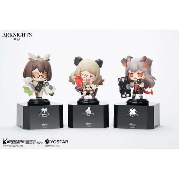 ARKNIGHTS DEFORMERADE PVC-STATYETTER VOL. 2 SET LÅDA 12 CM APEX