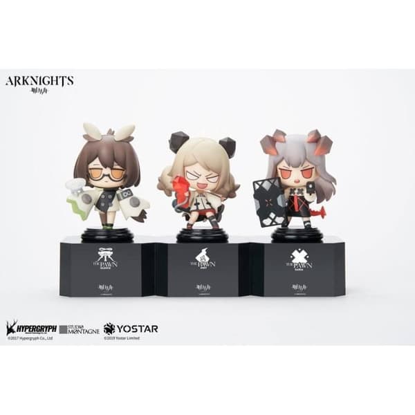 ARKNIGHTS DEFORMERADE PVC-STATYETTER VOL. 2 SET LÅDA 12 CM APEX