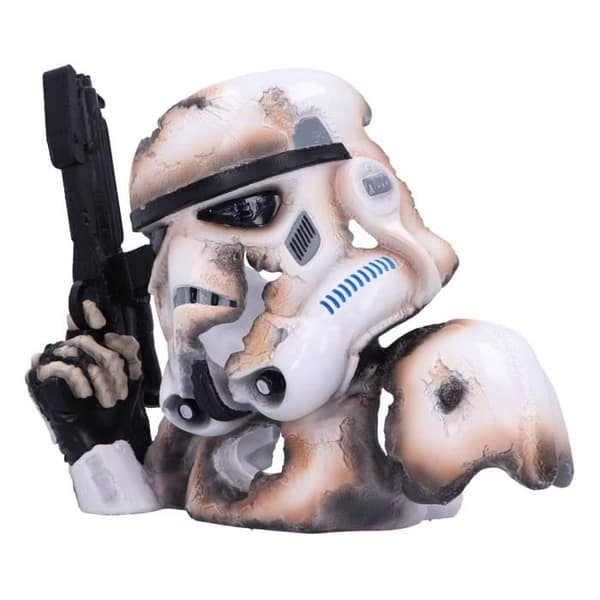 Blasted Stormtrooper byst 23 cm - NEMESIS NOW - Resin statyett - Star Wars - Vuxen