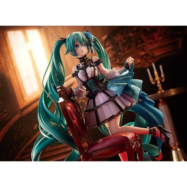 Statyett - GOOD SMILE COMPANY - HATSUNE MIKU FÄRGFULL STAGE PVC 1-7 ROSENBUR - Inredning - Hög kvalitet
