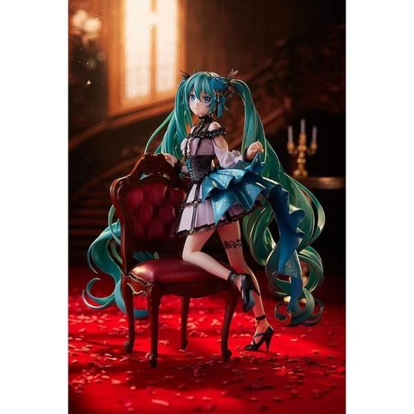 Statyett - GOOD SMILE COMPANY - HATSUNE MIKU FÄRGFULL STAGE PVC 1-7 ROSENBUR - Inredning - Hög kvalitet