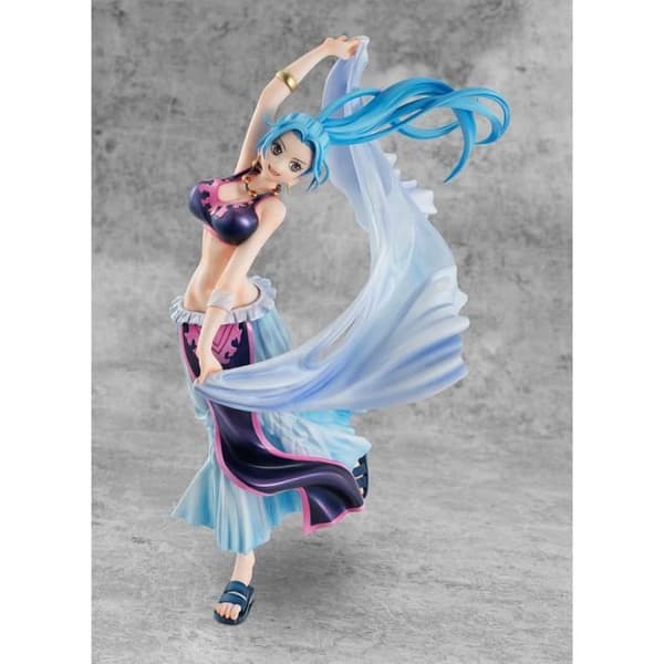 PVC P.O.P Uppspelningsminnen Nefertari Vivi 22 cm - Megahouse - One Piece - Inomhus - Vuxen - Blandat