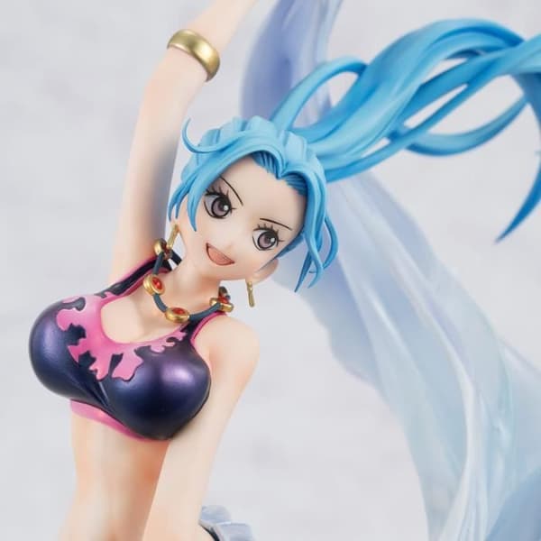 PVC P.O.P Uppspelningsminnen Nefertari Vivi 22 cm - Megahouse - One Piece - Inomhus - Vuxen - Blandat