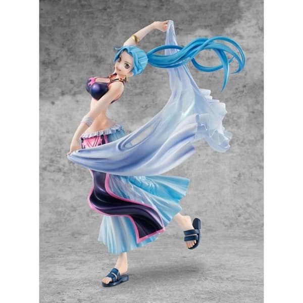 PVC P.O.P Uppspelningsminnen Nefertari Vivi 22 cm - Megahouse - One Piece - Inomhus - Vuxen - Blandat