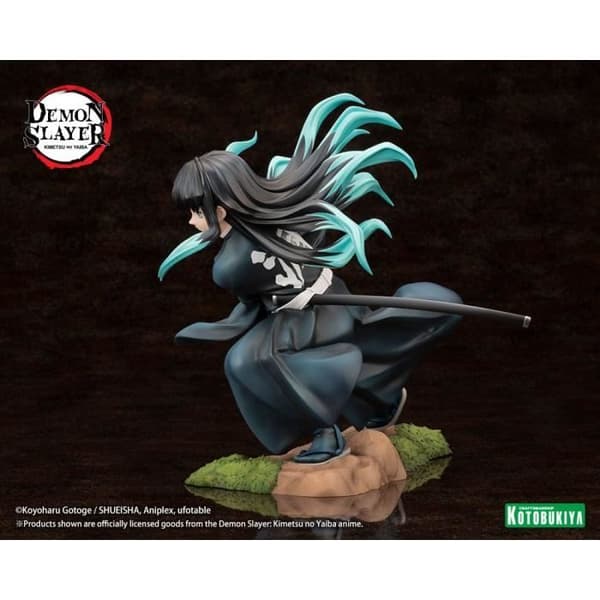 Muichiro Tokit PVC-statyett - Kotobukiya - Demon Slayer Kimetsu no Yaiba - 18cm - Alternativt ansikte