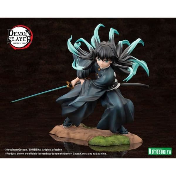 Muichiro Tokit PVC-statyett - Kotobukiya - Demon Slayer Kimetsu no Yaiba - 18cm - Alternativt ansikte