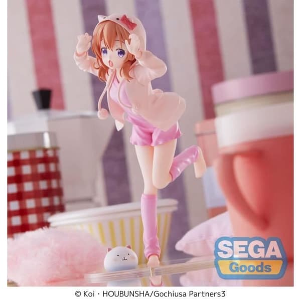 Statyett - SEGA - ÄR ORDEN EN KANIN - LUMINASTA - PVC - Rabbit House Tea Party