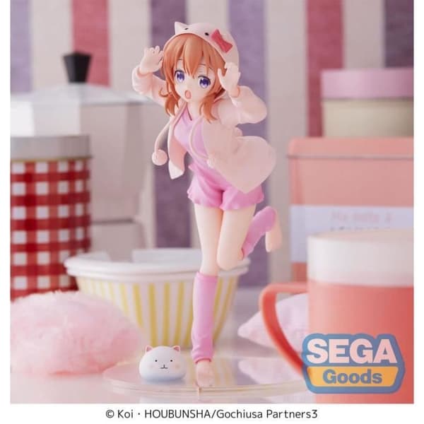 Statyett - SEGA - ÄR ORDEN EN KANIN - LUMINASTA - PVC - Rabbit House Tea Party