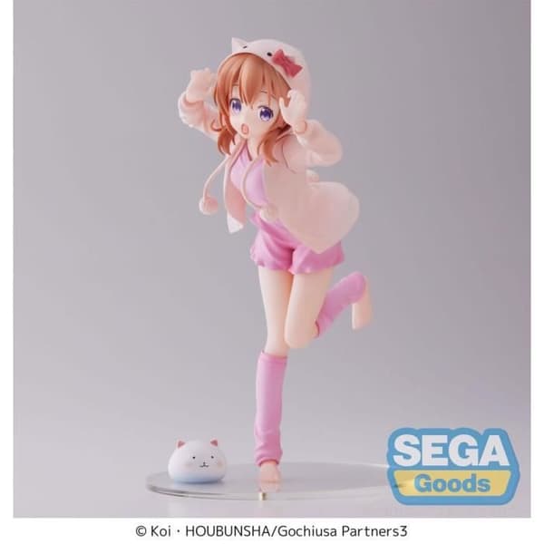 Statyett - SEGA - ÄR ORDEN EN KANIN - LUMINASTA - PVC - Rabbit House Tea Party