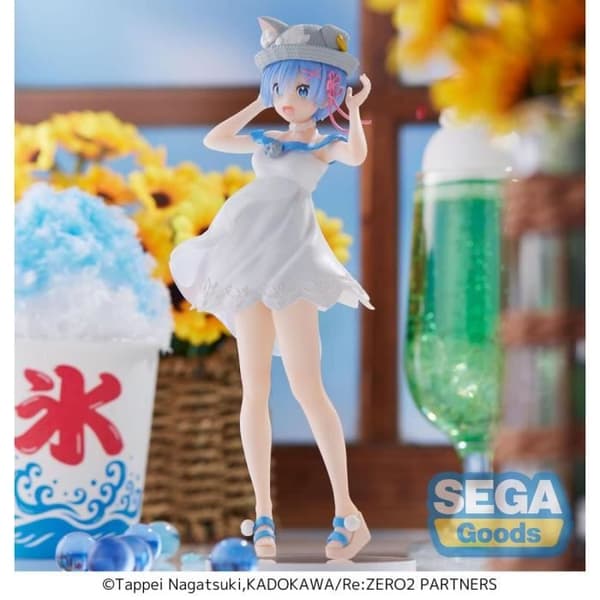 Luminasta PVC Rem Statyette - Re:Zero - SEGA - 19 cm - Dekorativa föremål - Interiör - Vuxen - Blandat