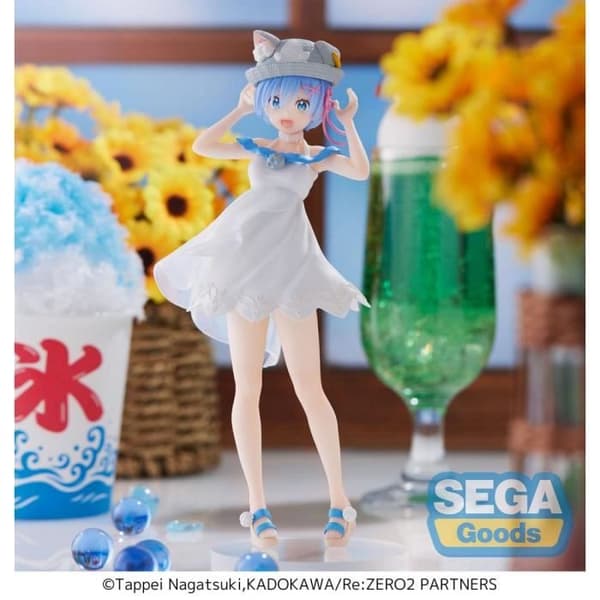 Luminasta PVC Rem Statyette - Re:Zero - SEGA - 19 cm - Dekorativa föremål - Interiör - Vuxen - Blandat