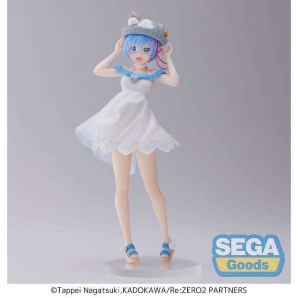 Luminasta PVC Rem Statyette - Re:Zero - SEGA - 19 cm - Dekorativa föremål - Interiör - Vuxen - Blandat