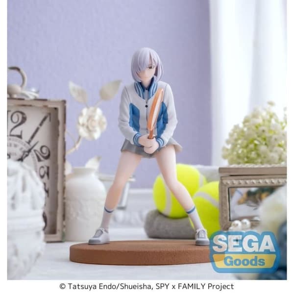 PVC-statyett - SEGA - Fiona Frost Tennis - Vit - 15 år gammal - Inomhus