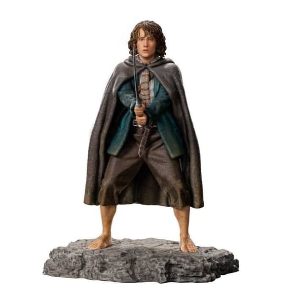 Statyett - Iron Studios - Pippin - 1/10 - Resina - 12 cm