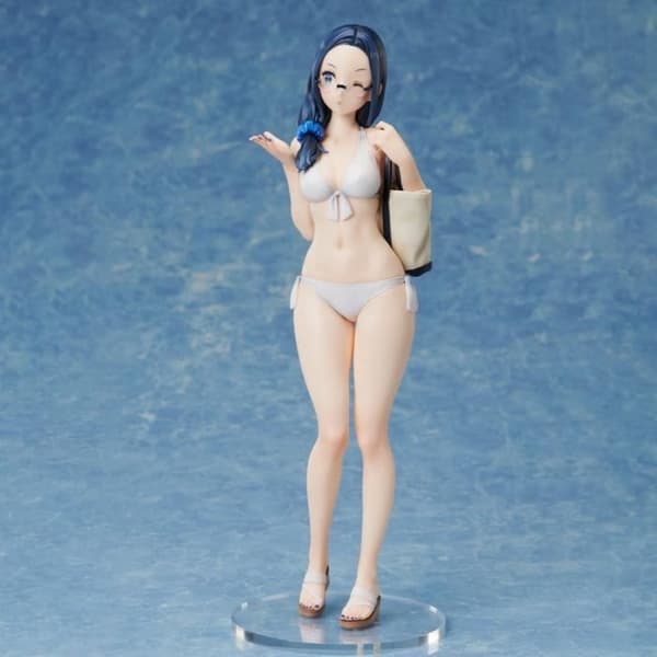 PVC-staty Myopic Sister Date-Chan Baddräkt Ver. L - 92M Illustration
