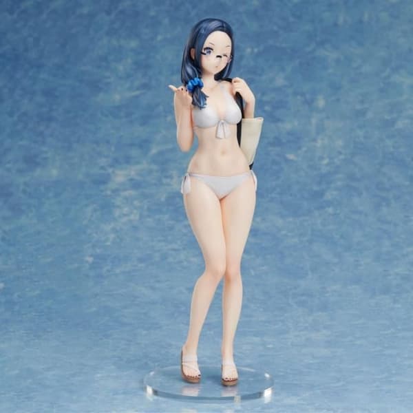PVC-staty Myopic Sister Date-Chan Baddräkt Ver. L - 92M Illustration