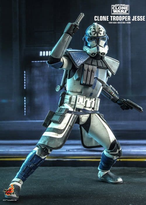 Staty Statuett Hot Toys TMS064 - Star Wars : The Clone Wars - Klon Trooper Jesse