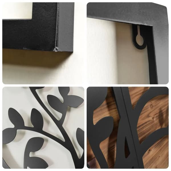 Vægskulptur, Metalmateriale, Livets Træ Design